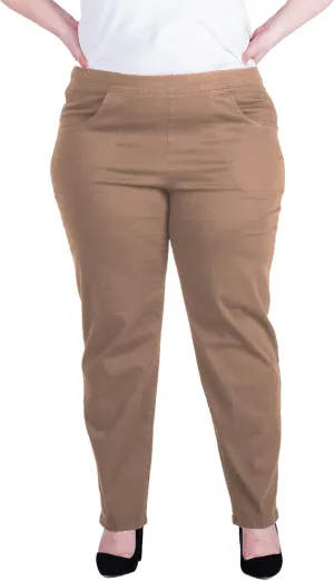 Just My Size Stretch Jeans for Women Plus Size, Elastic Waist Pull-On Pant