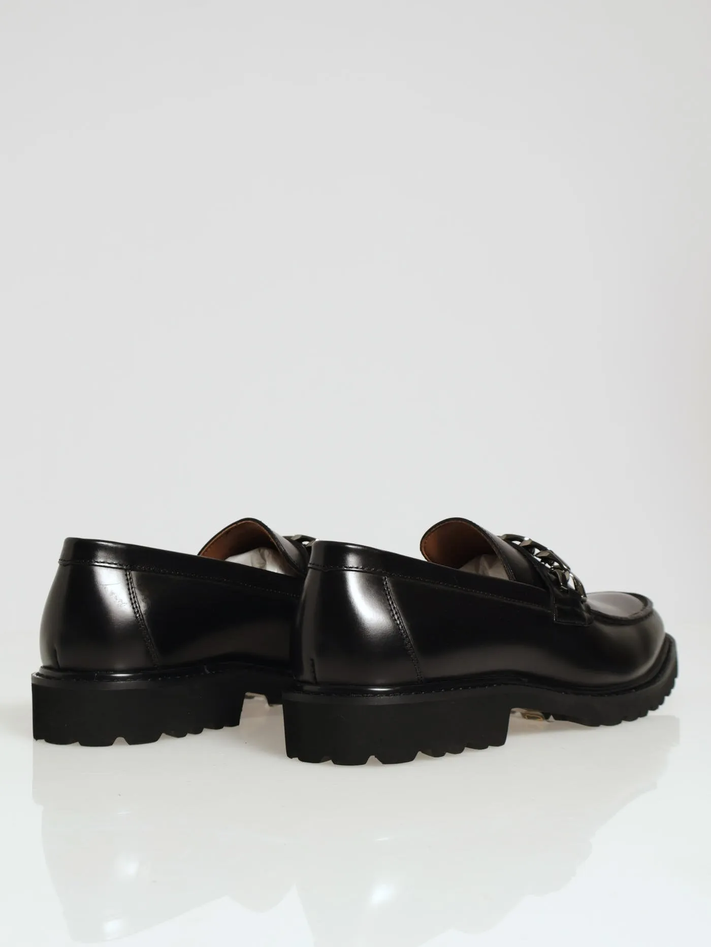 Kallix Track Outsole Chunky Loafer - Black