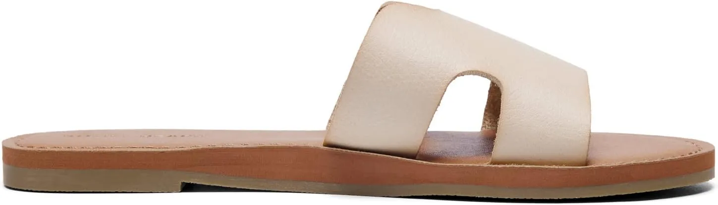 KOLILI Womens Flat Slide Sandals, Summer Fashion Sandals, Comfy Style | Warm-weather Favorite