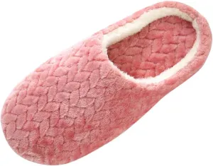 KRIDDR Couple Winter Warm Furry Slippers Home Indoor Non-Slip Slippers Soft Thick Bottom Slippers Plush Cotton Shoes
