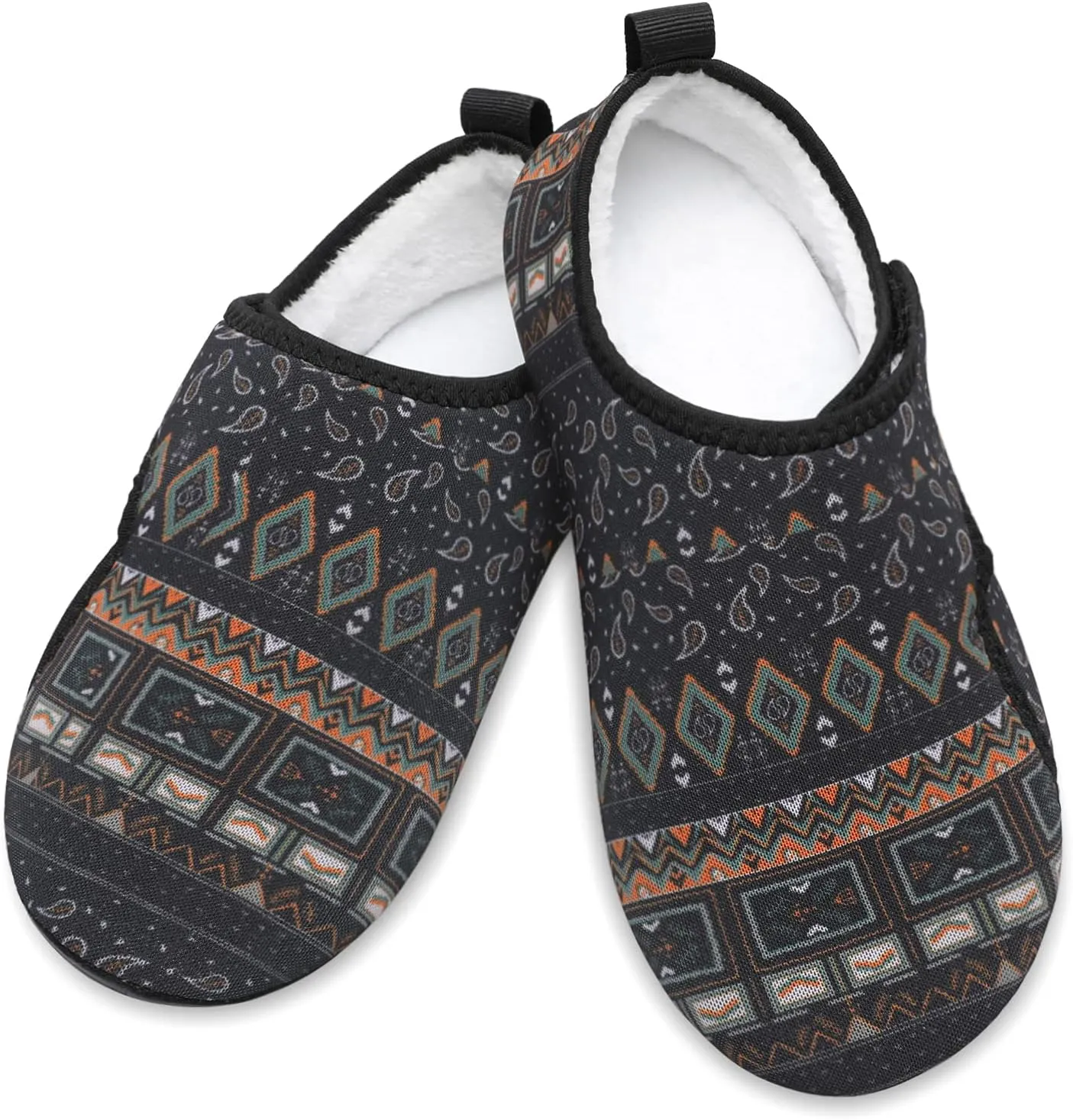 L-RUN Womens Mens House Slippers Indoor Home Shoes Warm Barefoot Slippers Outdoor House Shoes Anti-slip