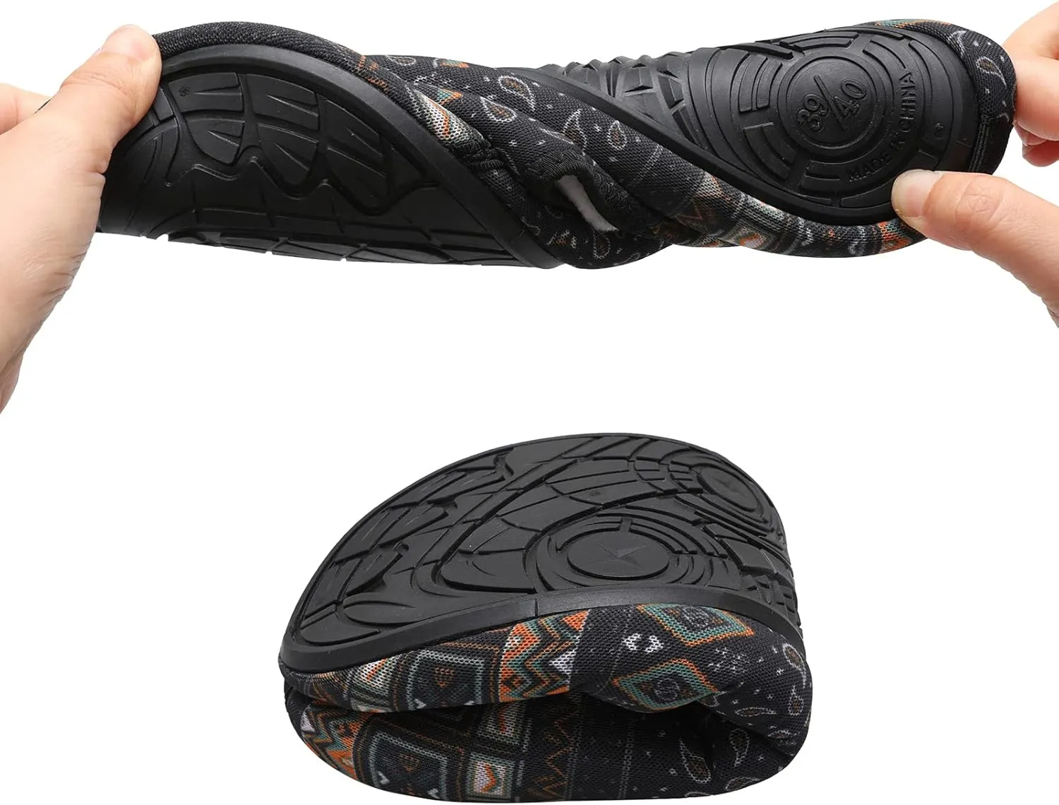 L-RUN Womens Mens House Slippers Indoor Home Shoes Warm Barefoot Slippers Outdoor House Shoes Anti-slip