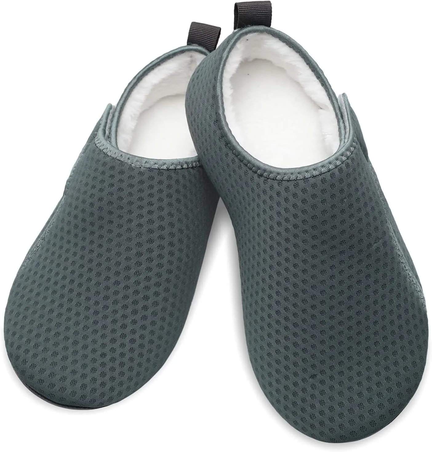 L-RUN Womens Mens House Slippers Indoor Home Shoes Warm Barefoot Slippers Outdoor House Shoes Anti-slip