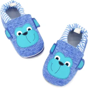 LAFEGEN Baby Boy Girl Walking Shoes Non Slip Soft Sole Infant Toddler Slipper Newborn Moccasins First Walker House Crib Sneaker Shoes