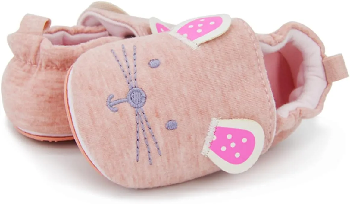 LAFEGEN Baby Boy Girl Walking Shoes Non Slip Soft Sole Infant Toddler Slipper Newborn Moccasins First Walker House Crib Sneaker Shoes