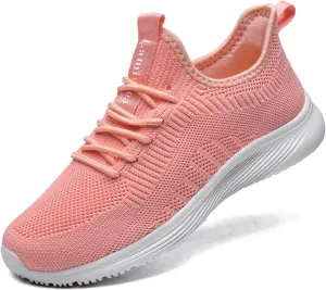Lamincoa Womens Walking Shoes Slip On Lightweight Memory Foam Cheer Sneakers for Tennis Gym Running Workout Yoga