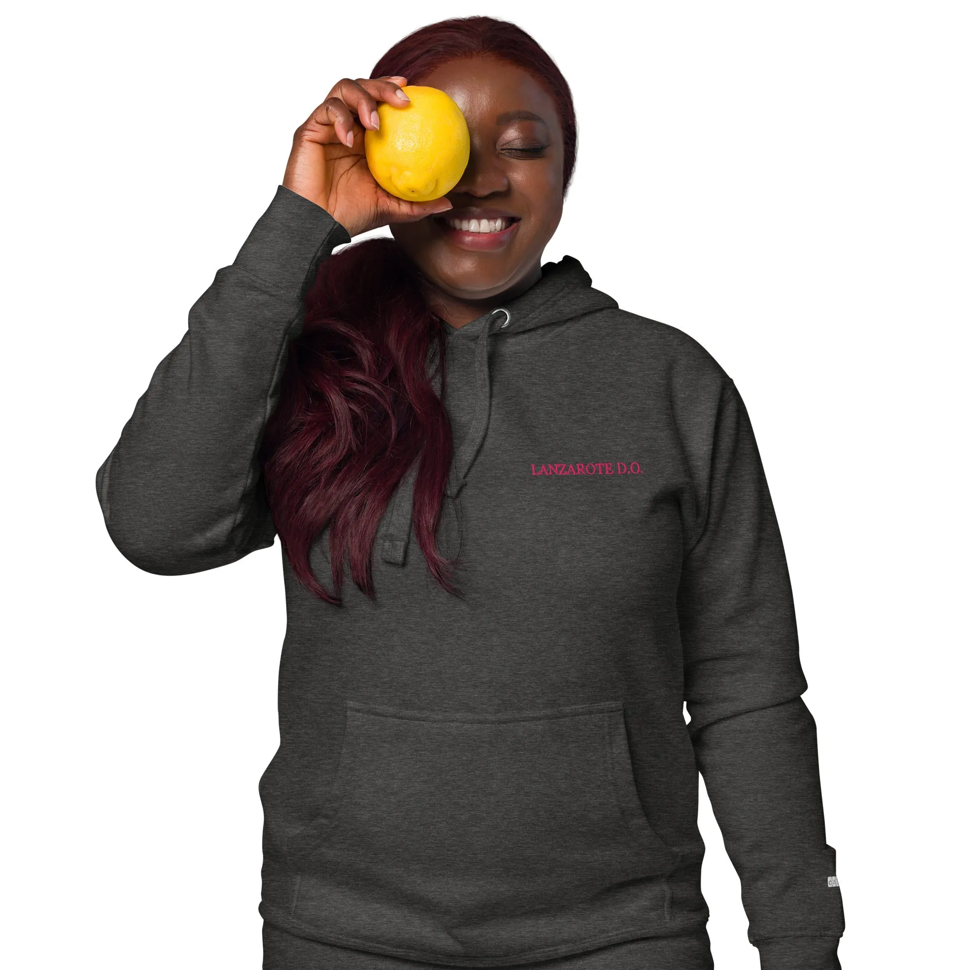 Lanzarote on Ash - Comfy Hoodie