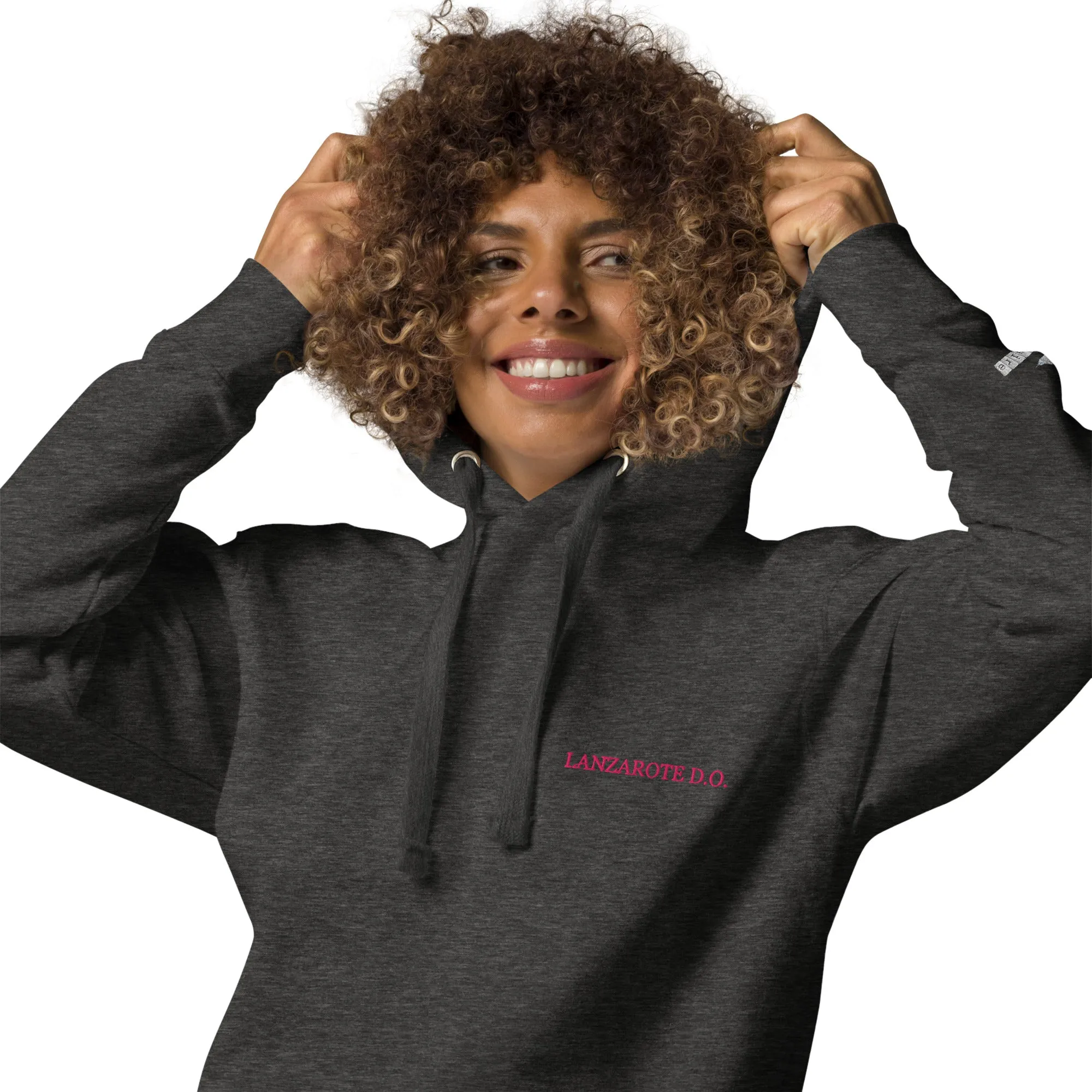Lanzarote on Ash - Comfy Hoodie