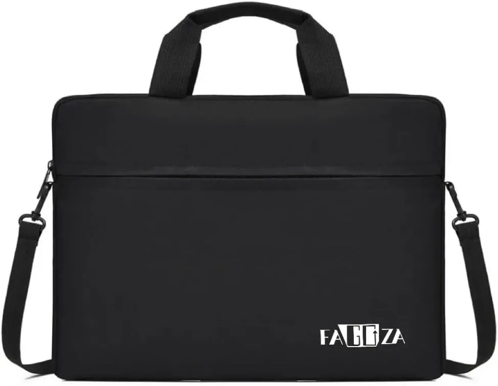 Laptop Sleeve Bag, Slim Shoulder Bag for Laptop or Tablet, Sleek Design15.6, Durable Sleek & Water-Repellent Fabric