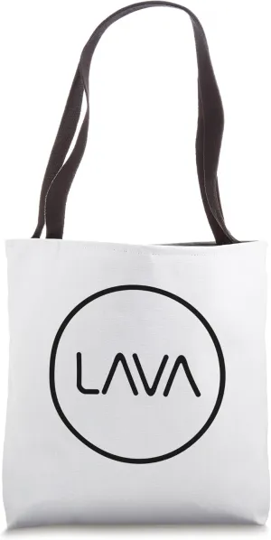 LAVA Cocktails Sleek Circle Logo Tote Bag