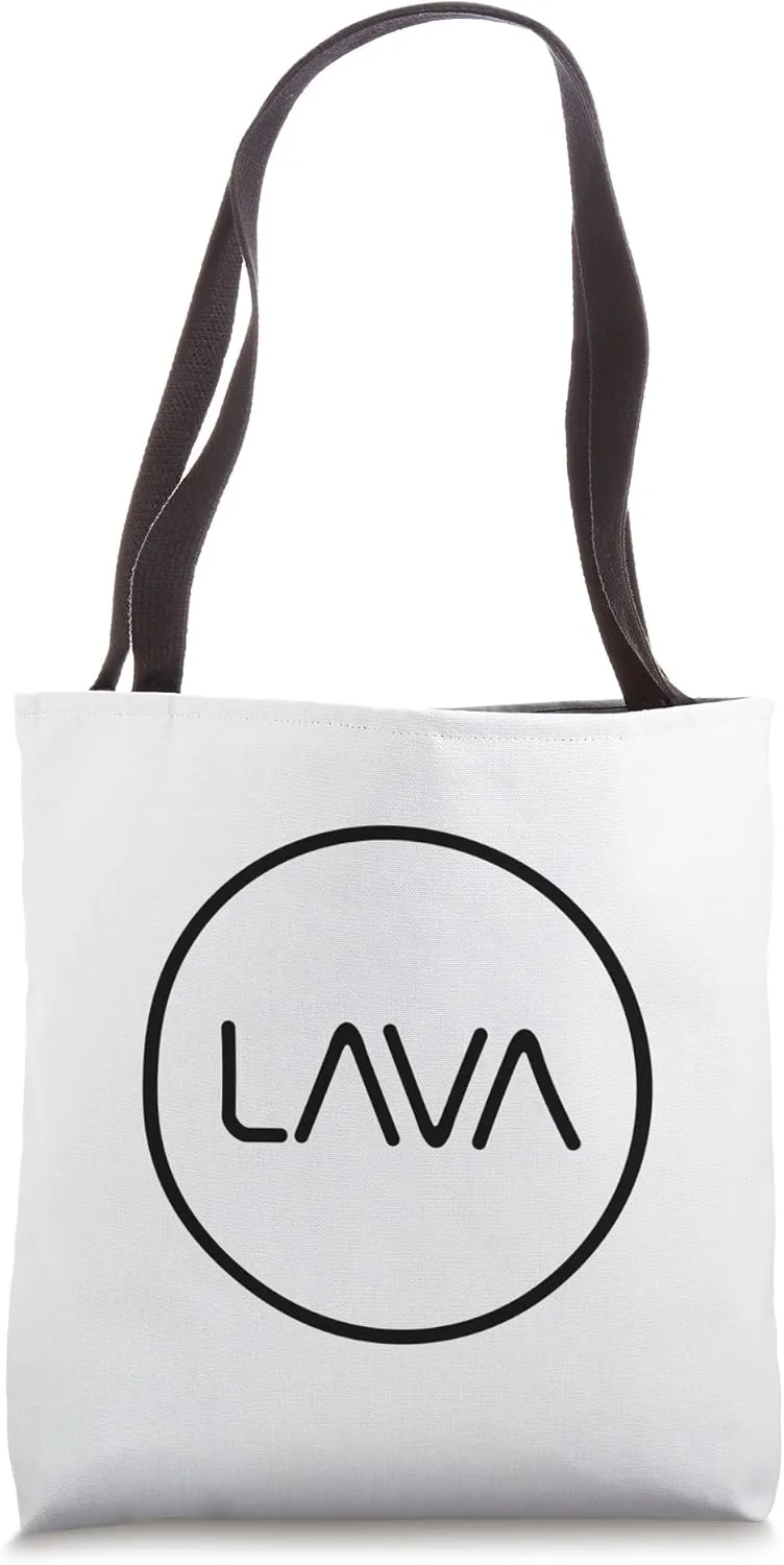 LAVA Cocktails Sleek Circle Logo Tote Bag