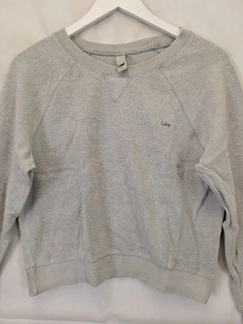 Lee Everyday Charcoal Soft Jumper Size 8