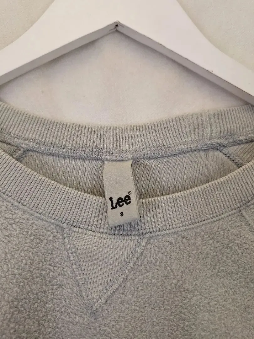 Lee Everyday Charcoal Soft Jumper Size 8