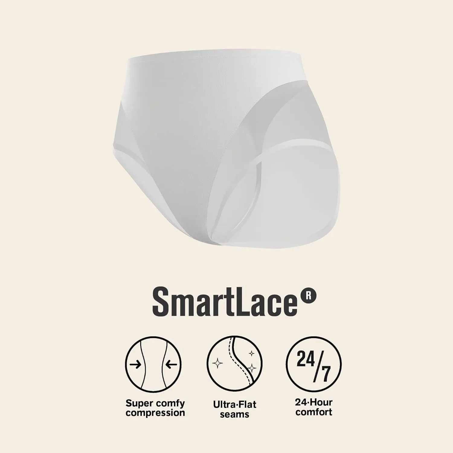 Leonisa Invisible High Waisted Tummy Control Underwear - Shapewear Panties For Women
