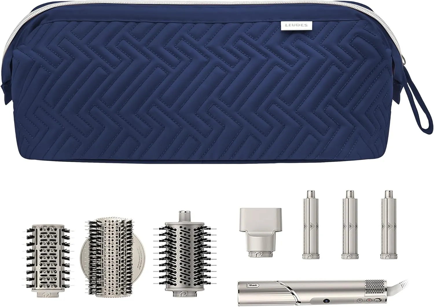 Leudes Hair Tools Travel Bag for Shark Flexstyle Carrying Case Portable Shark Hair Air Wrap Dryer Case Waterproof Dustproof Flat Curling Iron Travel Organizer