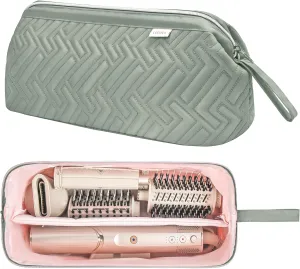 Leudes Hair Tools Travel Bag for Shark Flexstyle Carrying Case Portable Shark Hair Air Wrap Dryer Case Waterproof Dustproof Flat Curling Iron Travel Organizer