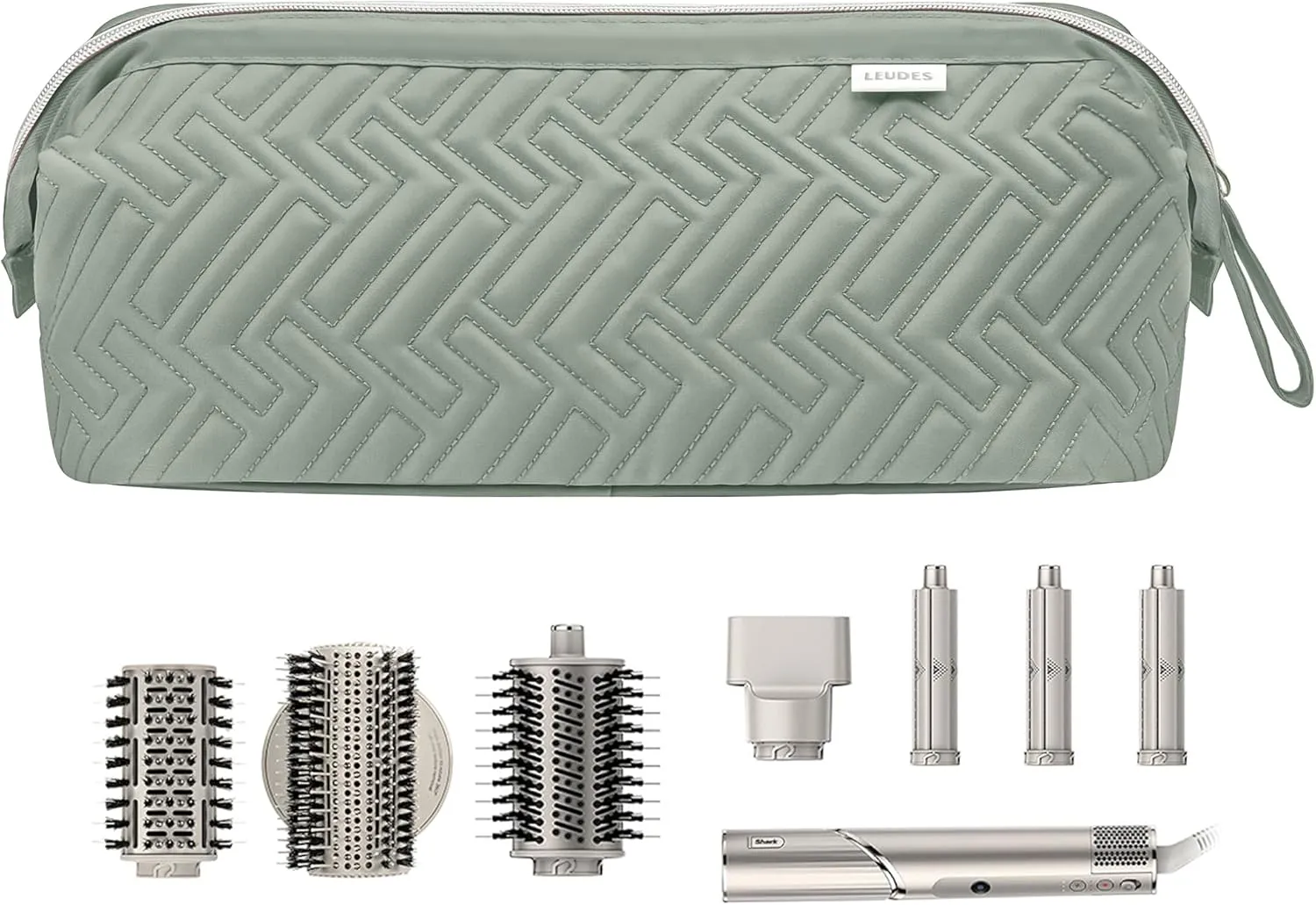 Leudes Hair Tools Travel Bag for Shark Flexstyle Carrying Case Portable Shark Hair Air Wrap Dryer Case Waterproof Dustproof Flat Curling Iron Travel Organizer