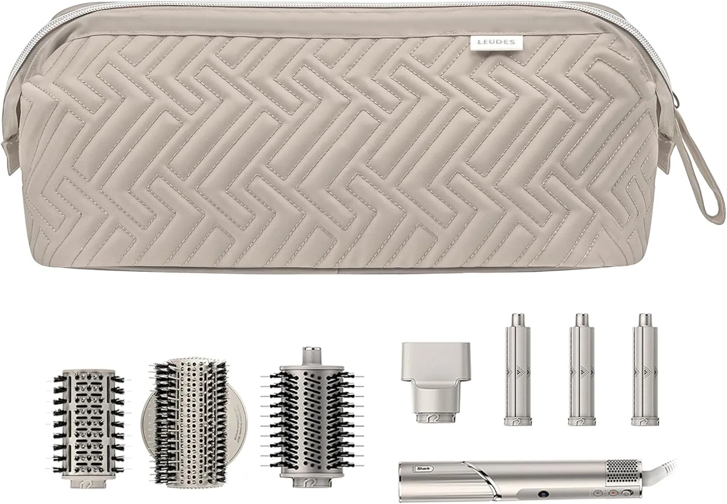 Leudes Hair Tools Travel Bag for Shark Flexstyle Carrying Case Portable Shark Hair Air Wrap Dryer Case Waterproof Dustproof Flat Curling Iron Travel Organizer