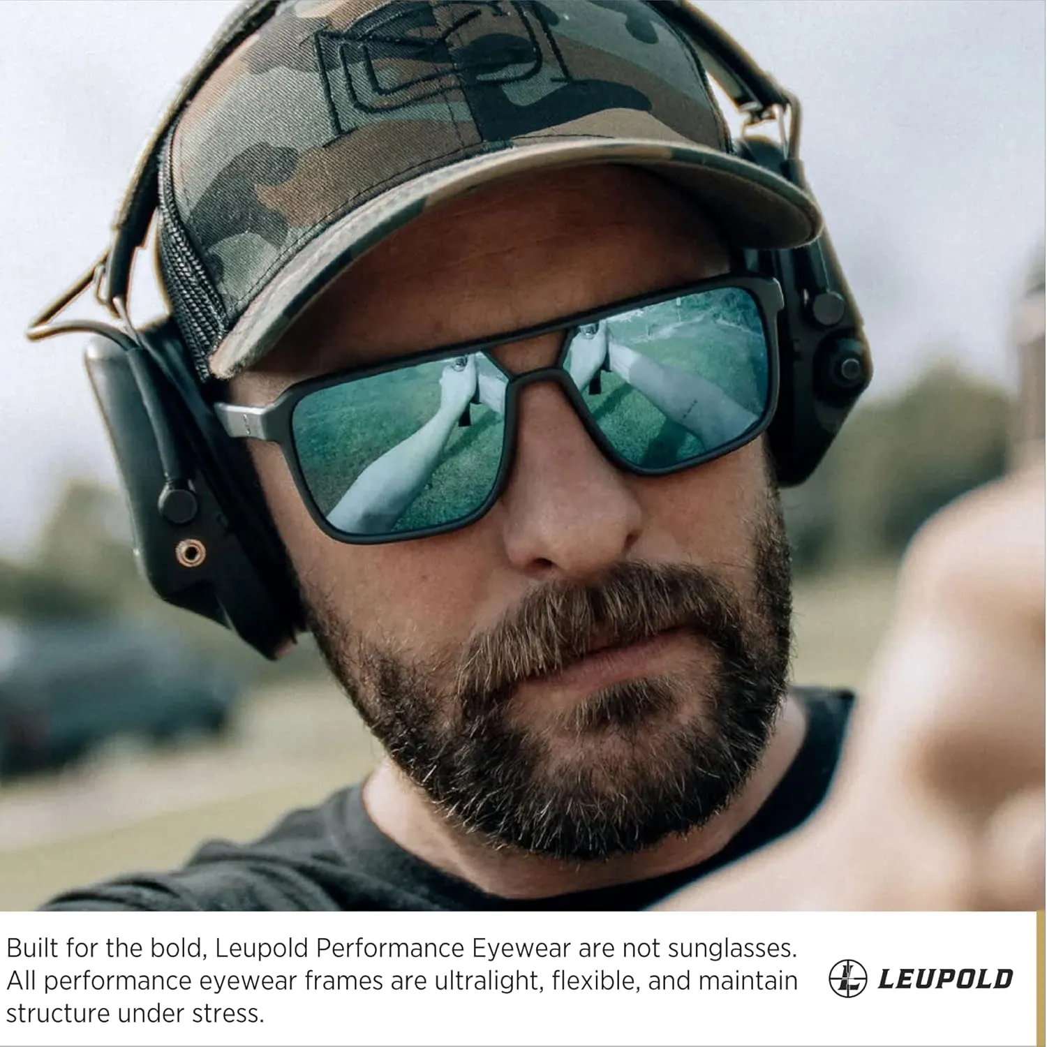 Leupold Bridger Performance Eyewear, Sunglasses with Polarized Lenses, Hunting Safety Glasses