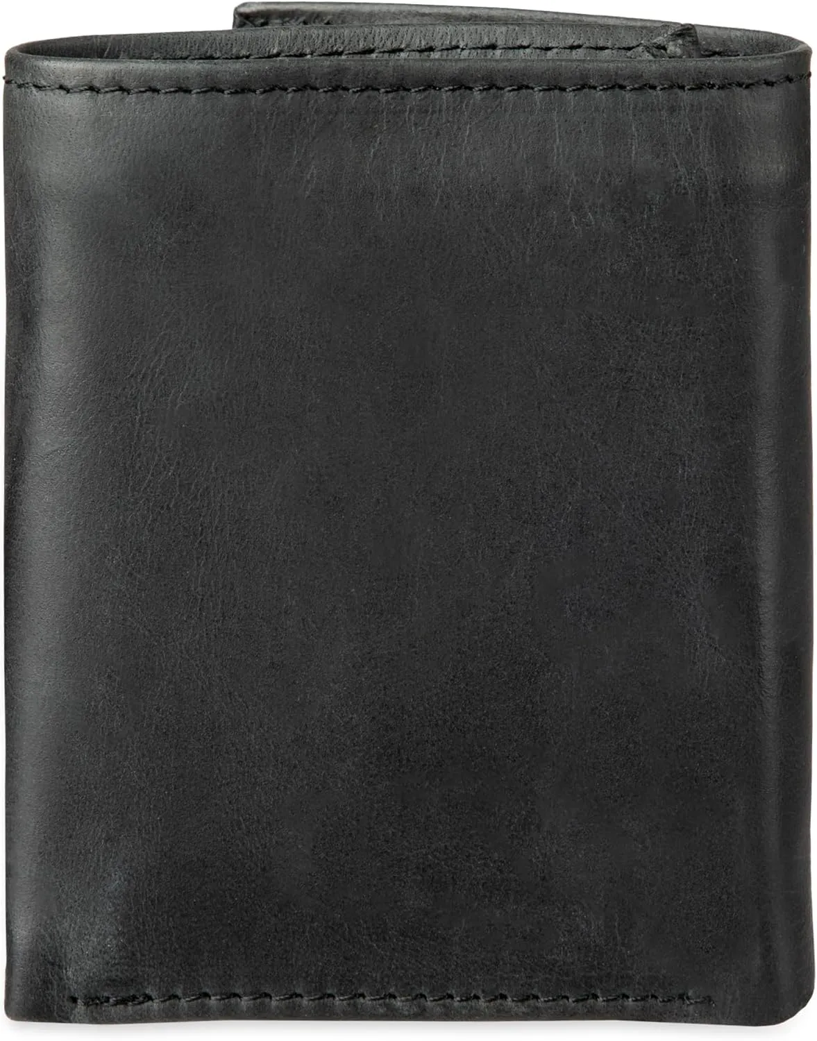 Levi's Men's Trifold Wallet-Sleek Includes Id Window and Credit Card Holder, Black Slim, One Size
