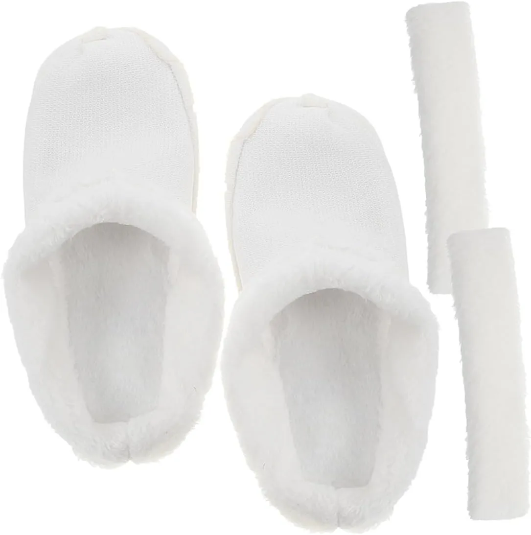 LIFKOME Warm Cozy Fluffy Inserts Replacement Inner Sole for Shoes Plush Inserts Replacement Washable Liner Winter Shoes Liners for Women Size 34-35