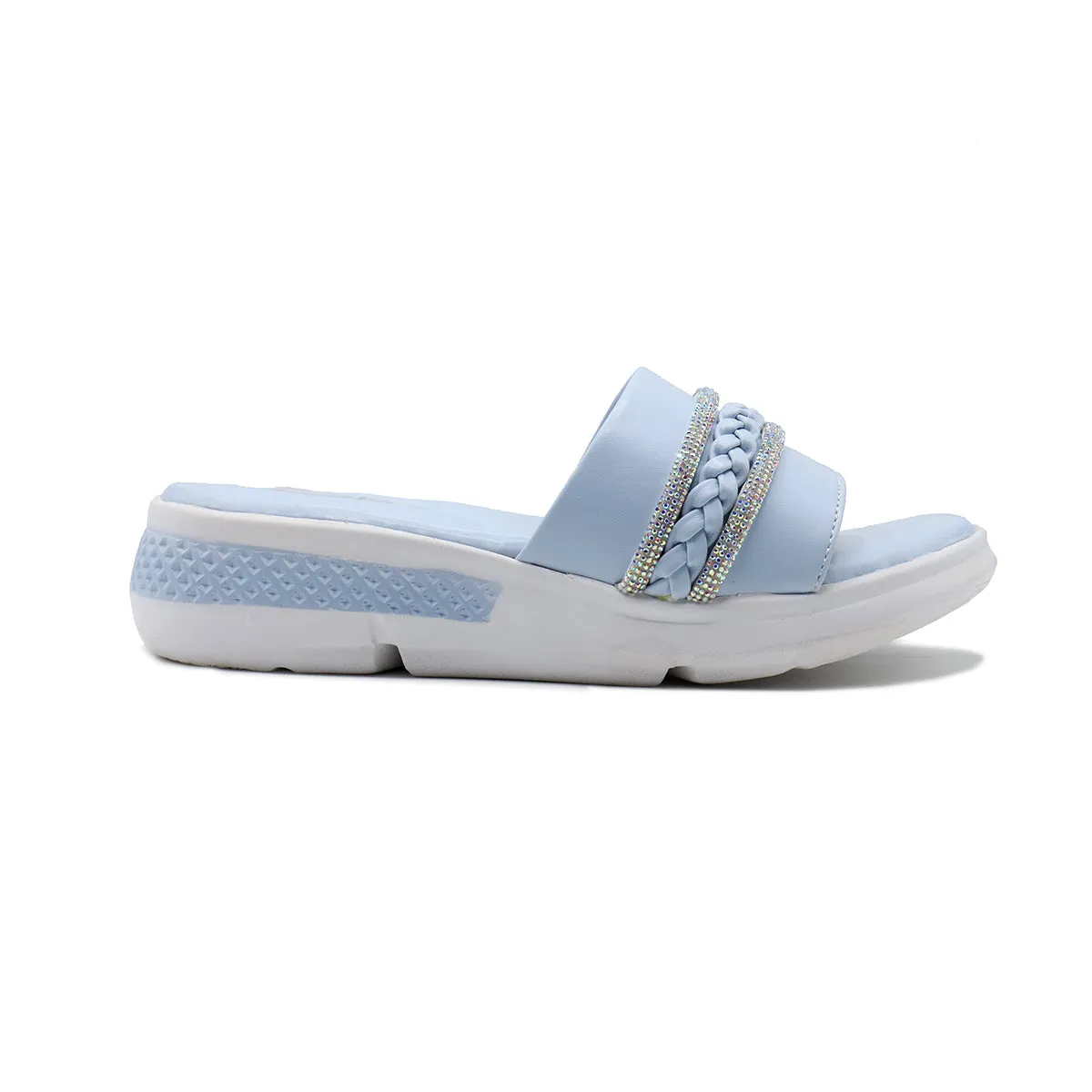 Light Blue Casual Slipper LCL760002
