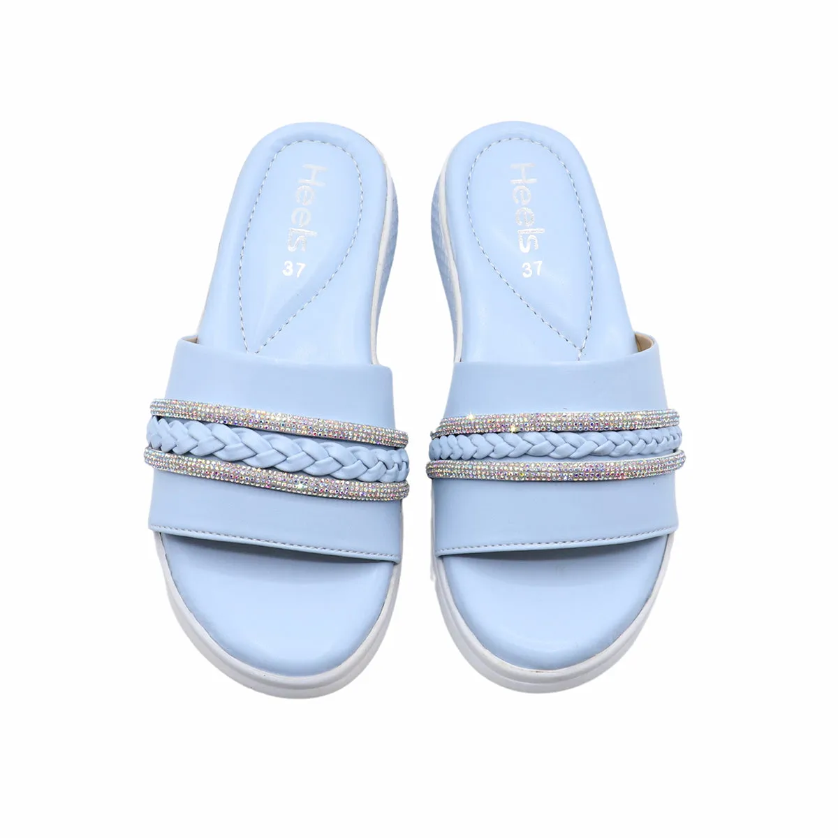 Light Blue Casual Slipper LCL760002
