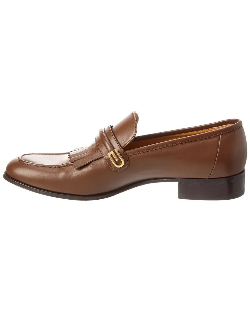 Loafer Gucci One-touch operation Leather Top-tier
