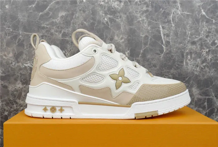 LV BEIGE SKATE Discounted delivery Client-focused service LOUIS WHITE SNEAKER VUITTON