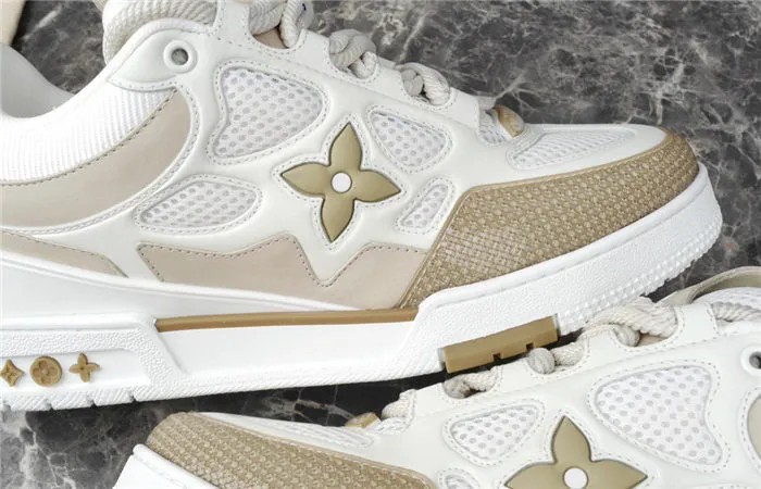 LV BEIGE SKATE Discounted delivery Client-focused service LOUIS WHITE SNEAKER VUITTON