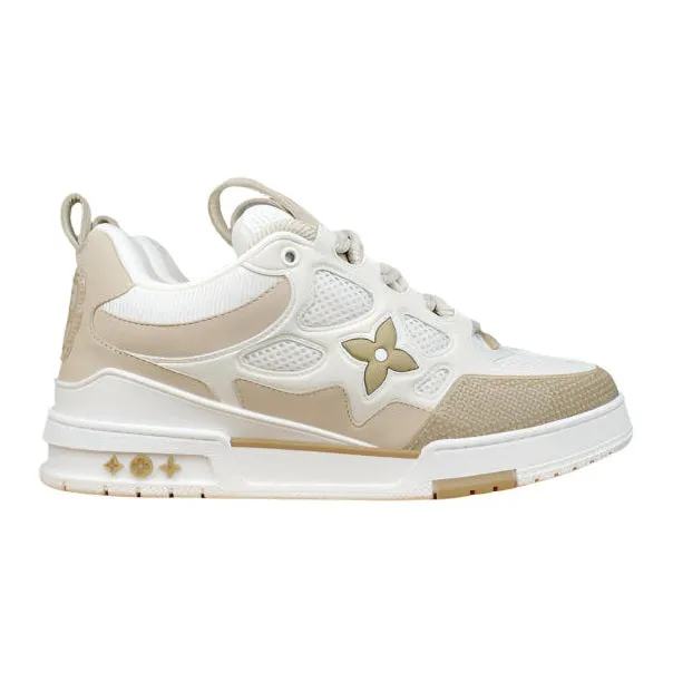 LV BEIGE SKATE Discounted delivery Client-focused service LOUIS WHITE SNEAKER VUITTON