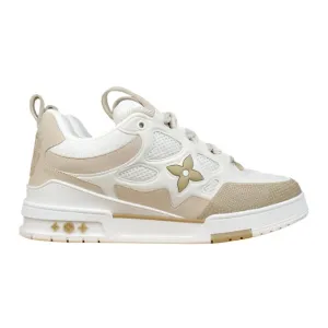 LV BEIGE SKATE Discounted delivery Client-focused service LOUIS WHITE SNEAKER VUITTON