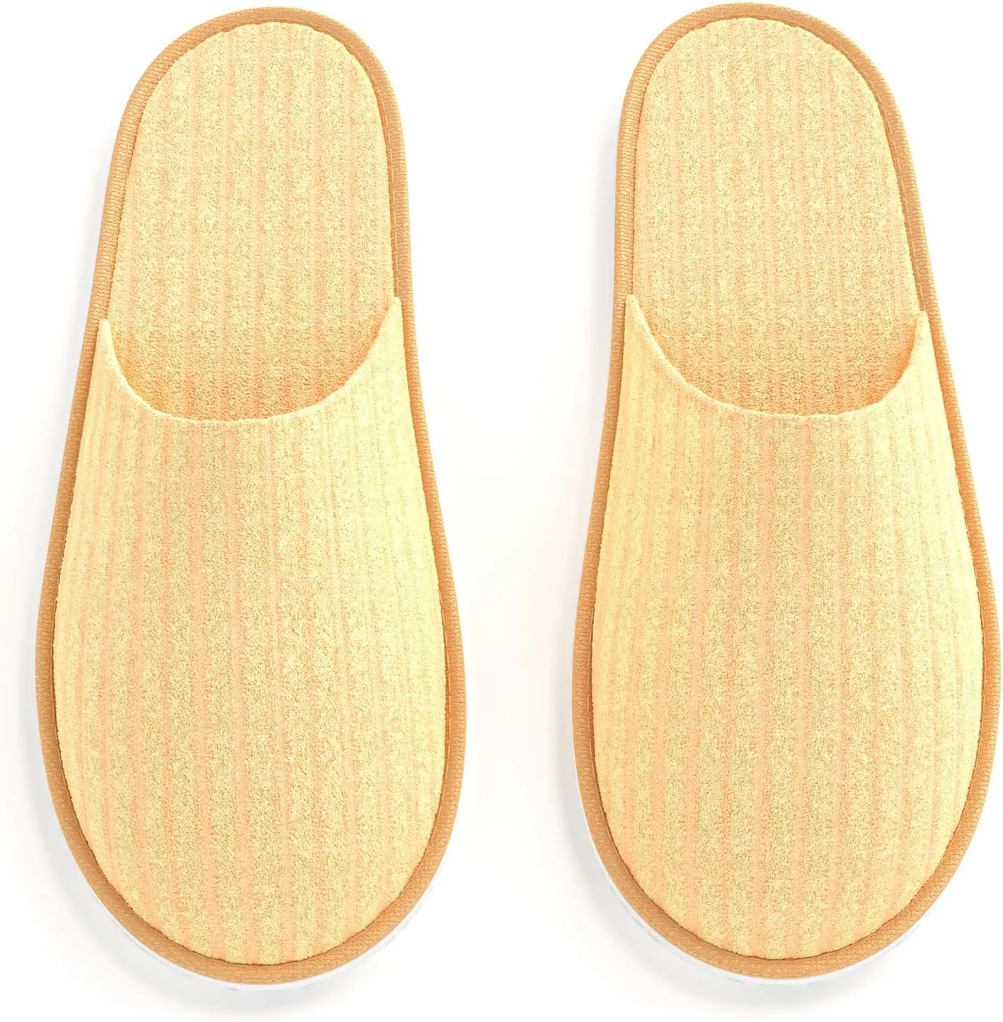 Maeline Spa Slippers, Non Slip Disposable Wholesale Bulk Hotel Slippers for Guests, Multi Color Reusable House Slippers, Indoor, Bathroom, Bedroom, Travel Slippers for Women, Men, Unisex