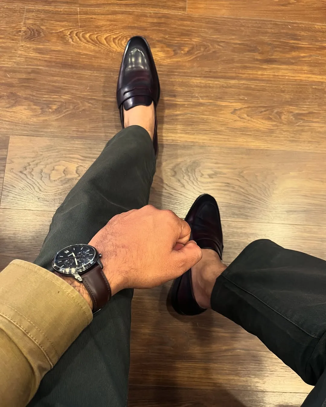 Maroon Classic Penny Loafer