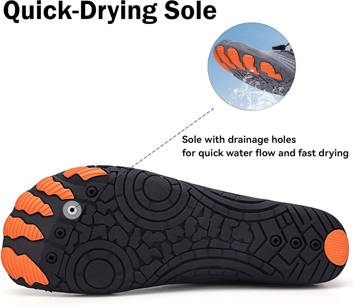 Men Women Slip On Shoes Minimalist Barefoot Shoes Beach Hiking Water Sports Shoes for Yoga Surf Outdoor Activities