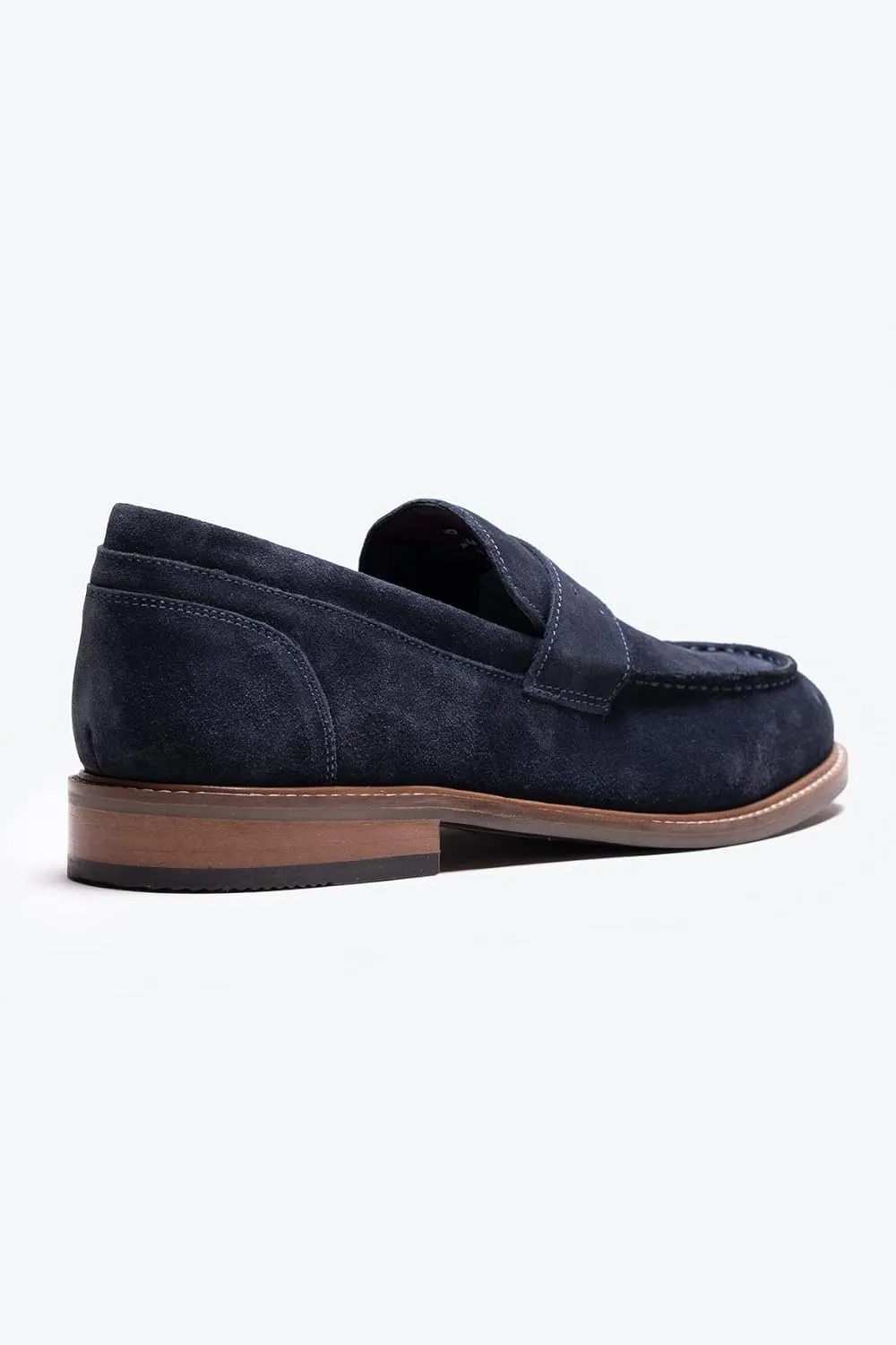 Men’s Casual Comfort Slip on Loafer Suede Semi-Formal Dress Shoes