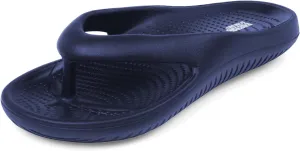 Men's Classic Casual Thong Slippers with Cushion FootBed for Adult |Comfortable & LightWeight | Stylish & Anti-Skid |Waterproof & Everyday Indoor Outdoor Flip Flops Gents/Boys D-506