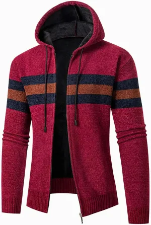 Mens Hoodies Soft Hooded Sweatshirts Training Long Sleeve Hoodies Casual Zip Up Hoodies Fall Pullover