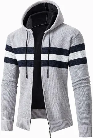 Mens Hoodies Soft Hooded Sweatshirts Training Long Sleeve Hoodies Casual Zip Up Hoodies Fall Pullover