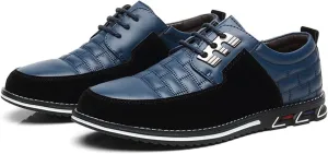 Mens Oxford Derby Orthopedic Leather Shoes Mens Casual Shoes Fashion Sneakers Men Walking Shoes Business Office Comfort Loafers