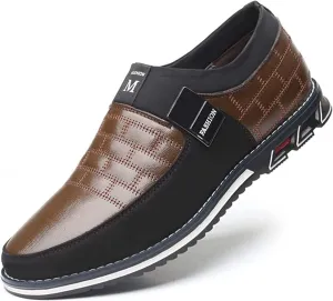 Mens Oxford Derby Orthopedic Leather Shoes Mens Casual Shoes Fashion Sneakers Men Walking Shoes Business Office Comfort Loafers