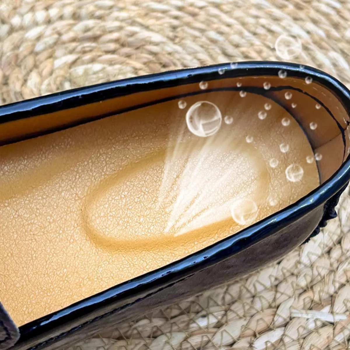 Men's Slip-On Flats Driving Loafers with Snake Print Outdoor Leather Shoes