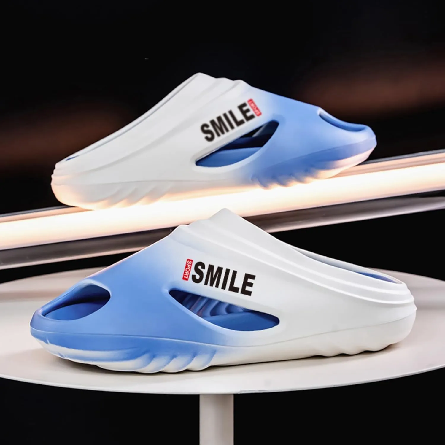 Men's Slipper Fashion Art EVA Sandals - Adjustable Strap, Non Slip