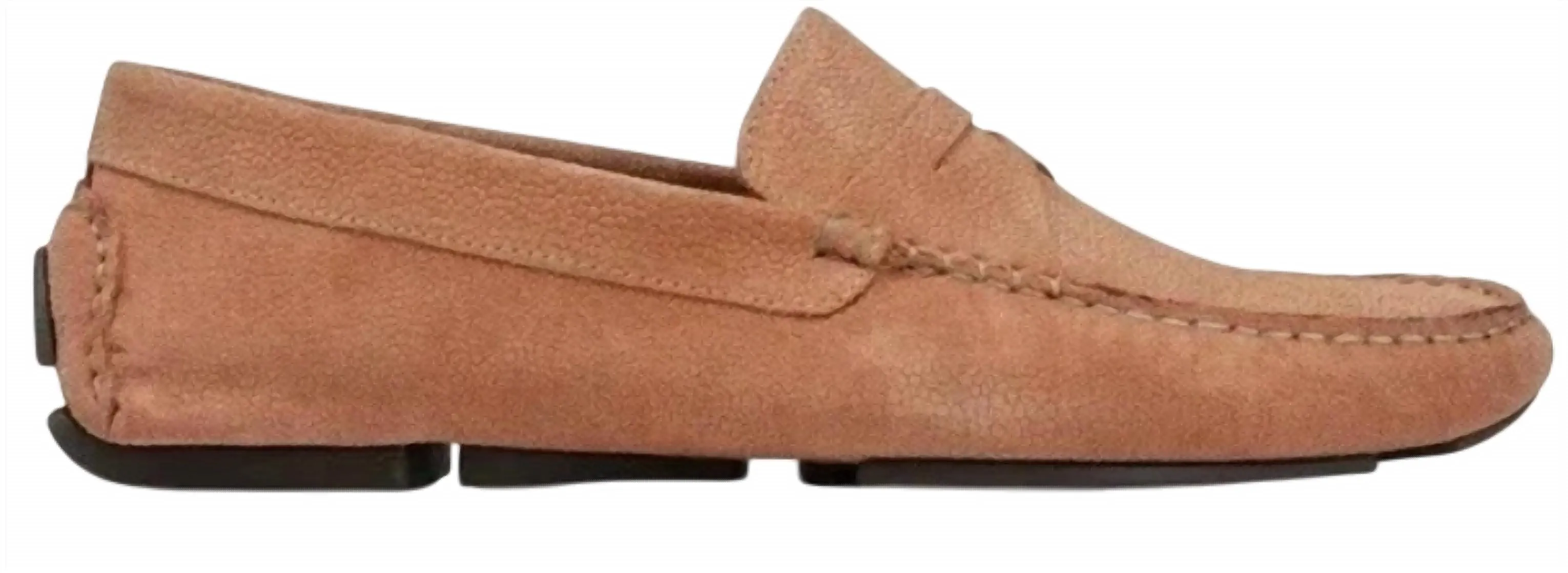 Men's Varran Suede Loafer In Khaki
