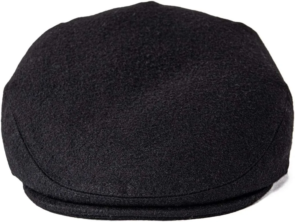 Men's Wool Tweed Newsboy Ivy Cap Gatsby Golf Flat Hat