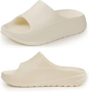 Mens/Womens Sandals Recovery Non-slip Slides with Arch Support Comfy Soft Cloud Pillow Feeling Slippers