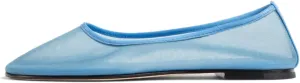 Mesh Ballet Flats for Women Breathable Comfortable Round Toe Pull-On Stylish Dating Shoes Lightweight Everyday Slip-On