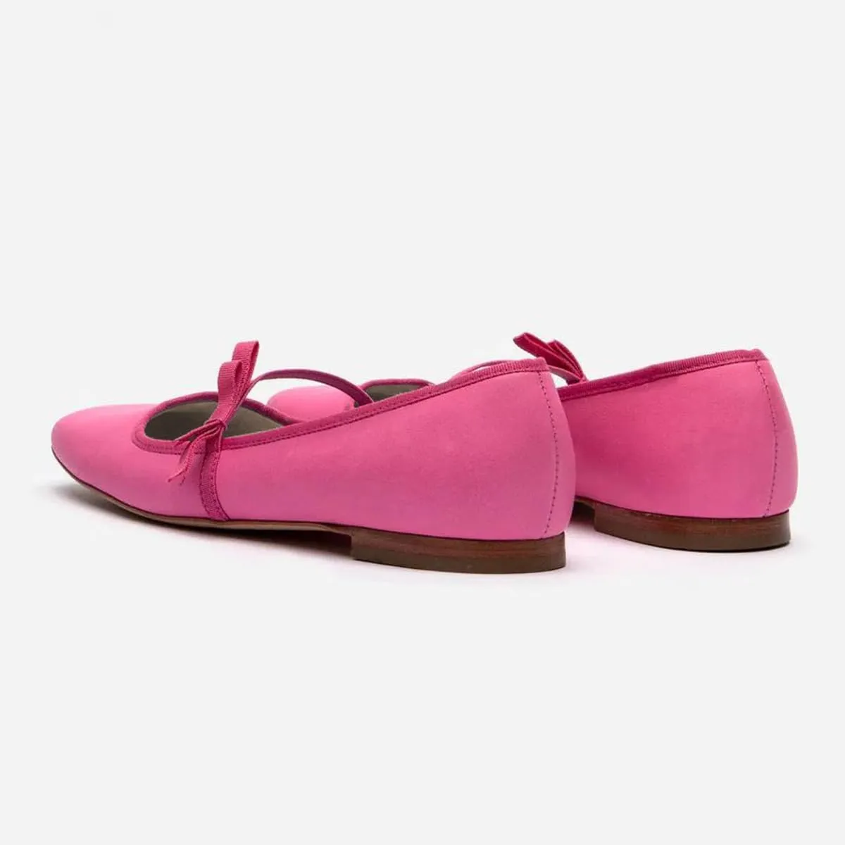 miss left Women Lovely Single Elastic Strap Flat Mary Janes Square Toe Comfortable Office Party Dress Shoes Size 4-16 US