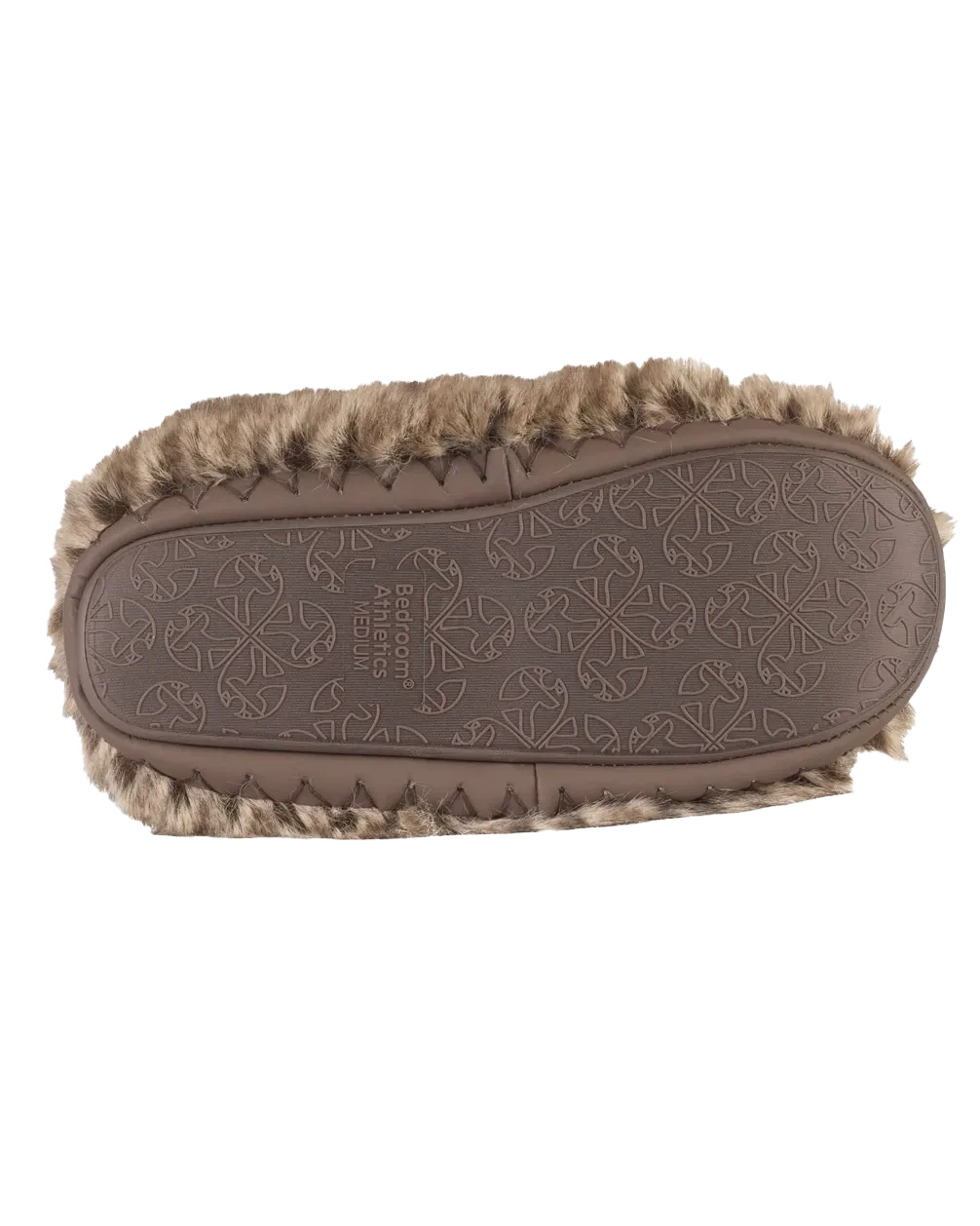 Monroe Faux Fur Slipper Boots in Deep Taupe