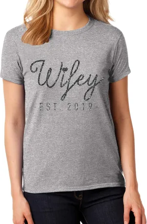 Mrs Mr Shirt Matching Just Married Newlywed Tee Custom Hubby Wifey His and Her Outfits